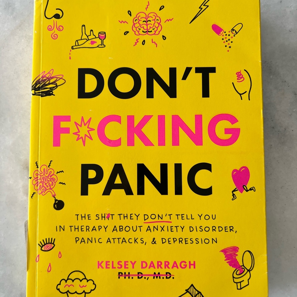 Yellow and Pink Book - Don't F*cking Panic